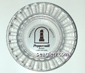 Peppermill, Reno, 1-800-648-6992, Wendover, Mesquite Glass Ashtray