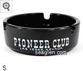 Pioneer Club, Las Vegas, Nevada Glass Ashtray