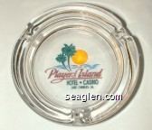 Player's Island Hotel - Casino, Lake Charles, LA Glass Ashtray