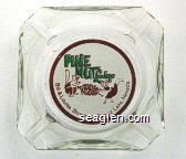 Pine Nut Lodge, Bill & Louise Bowman - Topaz Lake, Nevada Glass Ashtray