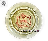 Pop's Oasis, Visit Beautiful Downtown Jean, Nevada Glass Ashtray