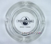 Potawatomi Bingo - Casino Glass Ashtray