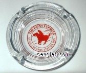 The Pony Express, Schellbourne Station, Nev Glass Ashtray