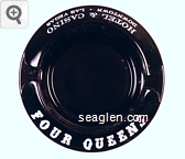 Four Queens, Hotel & Casino, Downtown Las Vegas Glass Ashtray