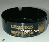 Rainbow Club and Casino, Henderson, Nevada Glass Ashtray