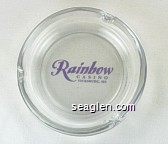 Rainbow Casino, Vicksburg, MA Glass Ashtray