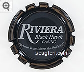Riviera Black Hawk Casino, ''Where Vegas Meets the Rockies'' Plastic Ashtray
