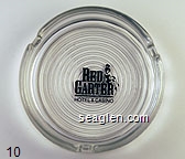 Red Garter Hotel & Casino Glass Ashtray