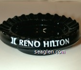 Reno Hilton Glass Ashtray