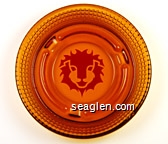 (Red Lion logo) Glass Ashtray