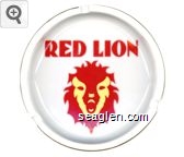 Red Lion Porcelain Ashtray
