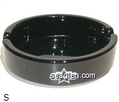 Resorts Glass Ashtray