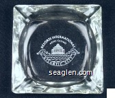 Resorts International, Hotel Casino, Atlantic City Glass Ashtray