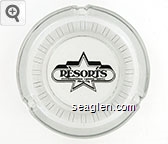 Resorts International Casino - Hotel, Atlantic City Glass Ashtray