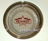 Resorts International Casino - Hotel, Atlantic City Glass Ashtray