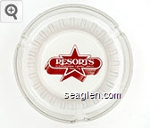 Resorts International Casino - Hotel, Atlantic City Glass Ashtray