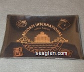 Resorts International, Hotel Casino, Atlantic City Glass Ashtray