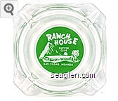 Ranch House Supper Club, Las Vegas, Nevada Glass Ashtray