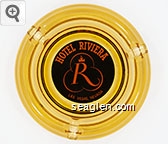 Hotel Riviera Las Vegas, Nevada Glass Ashtray