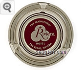 The Magnificent Riviera Hotel, Las Vegas, Nevada Glass Ashtray