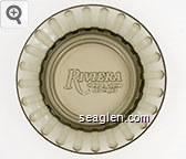 Riviera, Hotel & Casino, Las Vegas Glass Ashtray