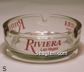 Riviera, Las Vegas Glass Ashtray