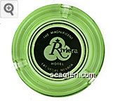 The Magnificent Riviera Hotel, Las Vegas, Nevada Glass Ashtray