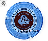 The Magnificent Riviera Hotel, Las Vegas Nevada Glass Ashtray