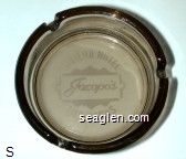Riviera Hotel, Jacopo's, Las Vegas Glass Ashtray