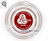 The Magnificent Riviera Hotel, Las Vegas, Nevada Glass Ashtray