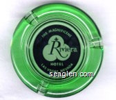 The Magnificent Riviera Hotel, Las Vegas, Nevada Glass Ashtray