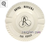 Hotel Riviera, Las Vegas Porcelain Ashtray