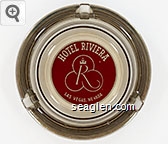 Hotel Riviera, Las Vegas, Nevada Glass Ashtray