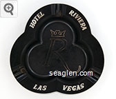 Hotel Riviera, Las Vegas Plastic Ashtray