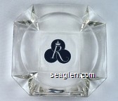 (Riviera Logo) Glass Ashtray