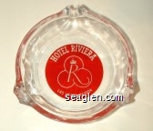 Hotel Riviera, Las Vegas, Nevada Glass Ashtray