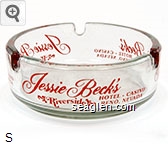 Jessie Beck's Riverside, Hotel - Casino, Reno, Nevada Glass Ashtray