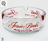 Jessie Beck's Riverside Hotel - Casino In the Spirit of the West Glass Ashtray