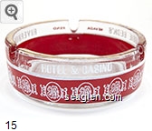 Jesse Beck's, Riverside, Hotel & Casino, Reno Nevada Glass Ashtray