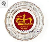 Hotel Royal Nevada, Las Vegas Nevada Glass Ashtray