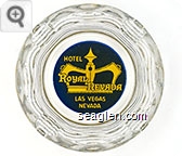 Hotel Royal Nevada, Las Vegas Nevada Glass Ashtray