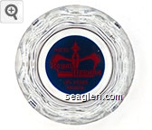 Hotel Royal Nevada, Las Vegas Nevada Glass Ashtray