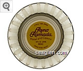 (702) 788-2000, Reno Ramada Hotel and Casino, 6th & Lake, Reno, (800) 648-3600 Glass Ashtray