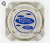 The New Riverside Hotel, Reno's Renowned Resort Glass Ashtray