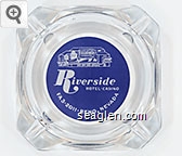 Riverside Hotel-Casino, FA3-2011 Reno, Nevada Glass Ashtray