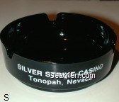 Silver Strike Casino, Tonopah, Nevada, Soper's, Montgomery Lodge, Regency Casino, Laughlin, Nevada Glass Ashtray