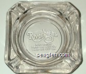 Riverboat, Reno, Nevada, 1-800-888-5525 U.S., 1-800-321-4711 CAN. Glass Ashtray