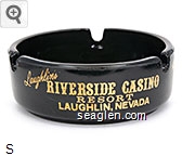 Laughlin's Riverside Casino, Resort, Laughlin, Nevada Keno, Poker, Motels, Bingo, Motels, Odie Lopp's Nevada Club Casino, South Point, Nevada Glass Ashtray