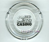 Red Wind, Nisqually, Casino Glass Ashtray
