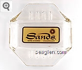 Sands Hotel & Casino, Atlantic City Glass Ashtray